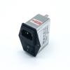 RS PRO Filtr IEC 10A Vnitřní, Montáž na rám, 250V ac 2 póly, 50Hz, 60 Hz Faston, 100 °C 2, -25 °C