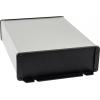 univerzální pouzdro hliník Hammond Electronics 220 x 165 x 55 , transparentní