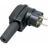 Kopp 178216054 úhlová zástrčka SchuKo PA, guma 230 V černá IP44 Kopp 178216054 úhlová zástrčka SchuKo PA, guma 230 V černá IP44