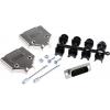 MH Connectors MHDTPPK9-DB9P-K sada D-SUB kolíkové lišty 180 ° Pólů: 9 ...