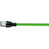 HELU 806552 RJ45 síťové kabely, propojovací kabely CAT 5e SF/UTP 15.00 m zelená 1 ks