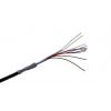 MICROWIRES Napájecí kabel, řada: TPU 10žilový 50 m Perfluoroalkoxy plášť, Černá, vnější průměr: 4.22 mm OD, 600V 80 °C