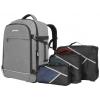 Manhattan batoh na notebooky Notebook-Rucksack mit Gerätefächern für Laptops bis zu 17,3,Tablets bis zu 11, max. 43,9 cm (17,3) , šedá