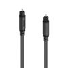 Hama 00202016 Toslink audio kabel [1x Toslink zástrčka (ODT) - 1x Toslink zástrčka (ODT)] 1.5 m černá pozlacené kontakty