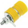 RS PRO Zásuvka na banánky, 4 mm, 30V, 24A, Žlutá, Vnitřní Pájecí, materiál kontaktu: Mosaz, délka: 32.5 mm, pokovení RS PRO Zásuvka na banánky, 4 mm, 30V, 24A, Žlutá, Vnitřní Pájecí, materiál kontaktu: Mosaz, délka: 32.5 mm, pokovení