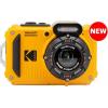 Kodak Pixpro WPZ2 digitální fotoaparát 15 Megapixel Zoom (optický): 4 x žlutá akumulátor, blesk stabilizace obrazu, Wi-Fi, vodotěsný, voděodolný, odolný proti