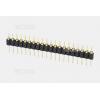 Vidlice precizní řadová oboustranná DS1004-1×20F12-B, rozteč 2,54 mm