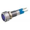 Indikátor pro montáž do panelu Zapuštěné barva Modrá, 24V, 28 V Signal Construct, IP67 Indikátor pro montáž do panelu Zapuštěné barva Modrá, 24V, 28 V Signal Construct, IP67