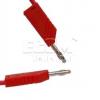 Měřící šňůra MLN 200/1 RED, 2 m, banánky 4 mm, 1 mm² Měřící šňůra MLN 200/1 RED, 2 m, banánky 4 mm, 1 mm²