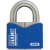 ABUS Visací zámek Visací zámek Odolnost vůči povětrnostním vlivům, Nerezová ocel Venkovní 11.9 mm třmen, Modrá 42.8mm