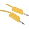 Hirschmann Test & Measurement Zkušební kabel s konektorem, Žlutá 16A, délka kabelů: 1 m, 60V dc, Polyvinylchlorid, Hirschmann Test & Measurement Zkušební kabel s konektorem, Žlutá 16A, délka kabelů: 1 m, 60V dc, Polyvinylchlorid,