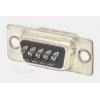 D-SUB vidlice DS1033-09MBNSISS, 9 pinů, pájecí žlábky, 180°
