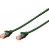 Digitus DK-1644-050/G RJ45 síťové kabely, propojovací kabely CAT 6 S/FTP 5.00 m zelená bez halogenů, kroucené páry , s ochranou, samozhášecí 1 ks Digitus DK-1644-050/G RJ45 síťové kabely, propojovací kabely CAT 6 S/FTP 5.00 m zelená bez halogenů, kroucené páry , s ochranou, samozhášecí 1 ks