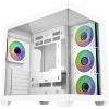 Cooler Master Elite 681 midi tower PC skříň bílá 4 předinstalované LED ventilátory, boční okno Cooler Master Elite 681 midi tower PC skříň bílá 4 předinstalované LED ventilátory, boční okno