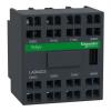 Schneider Electric Blok pomocných kontaktů 2 NC/2 NO 4 Přední montáž, rozsah: TeSyS D s Pružinová svorka 10 A 690V ac