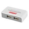 Rozbočovač USB 14.02.5013, standard: USB 2.0 USB, počet portů USB: 4 Adaptér 40 mm Roline 18 mm 65mm Rozbočovač USB 14.02.5013, standard: USB 2.0 USB, počet portů USB: 4 Adaptér 40 mm Roline 18 mm 65mm