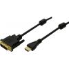 LogiLink HDMI / DVI kabelový adaptér Zástrčka HDMI-A, DVI-D 18 + 1 pól Zástrčka 3.00 m černá CH0013 HDMI kabel LogiLink HDMI / DVI kabelový adaptér Zástrčka HDMI-A, DVI-D 18 + 1 pól Zástrčka 3.00 m černá CH0013 HDMI kabel