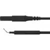 Schützinger AL 8322 / ZPK / 1 / 100 / SW adaptérový kabel zástrčka 4 mm zkušební hroty černá 1 ks Schützinger AL 8322 / ZPK / 1 / 100 / SW adaptérový kabel zástrčka 4 mm zkušební hroty černá 1 ks