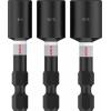 Bosch Accessories 2608521U65 sada vložek zástrčného klíče nárazového šroubováku , 1/4 (6,3 mm), 5/16, 3/8, 2608521U65
