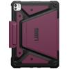 Urban Armor Gear Metropolis SE obal na tablet Apple iPad Pro 11 (M4, 2024) 27,9 cm (11) Pouzdro typu kniha černá, bordó