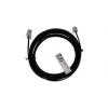 Telefonní kabel, Černá 1 m RND Telefonní kabel, Černá 1 m RND