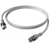 Easylan CPP1OAAAAA0005 RJ45 síťové kabely, propojovací kabely CAT 6A S/FTP 0.50 m šedá dvoužilový stíněný, bez halogenů, samozhášecí 1 ks Easylan CPP1OAAAAA0005 RJ45 síťové kabely, propojovací kabely CAT 6A S/FTP 0.50 m šedá dvoužilový stíněný, bez halogenů, samozhášecí 1 ks