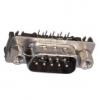 D-SUB vidlice 9pin C0528-09MBCBSBR, pevné šrouby, 90°