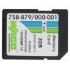 Karta SD 2 Gb SD Průmyslová třída WAGO, řada: 758-879 Cykly zápisu/čtení (max.) 17 Mb/s/20 Mb/s 90 °C -40 °C