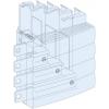 PrismaSeT-P, napájecí blok, Compact NSX100-250/Compact INS250, 4pólový, nahoře Schneider Electric Množství: 1 ks PrismaSeT-P, napájecí blok, Compact NSX100-250/Compact INS250, 4pólový, nahoře Schneider Electric Množství: 1 ks