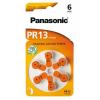 Baterie do naslouchátek Panasonic PR 13HEP cena za balení 6 ks