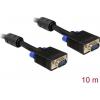 Delock SVGA kabel 10.00 m černá