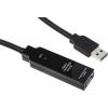 StarTech.com Kabel USB Vnější, řada: USB, A: USB typu A, 5 m Vnitřní, Černá, B: USB typu A