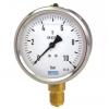Tlakoměr Procesní 43144110 100 mm G 1/2 Nerezová ocel 304 2 bar -1 bar WIKA