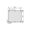 nVent SCHROFF Přední panel, Hliník 6 U Nestíněný 261.8 mm 20mm nVent SCHROFF Přední panel, Hliník 6 U Nestíněný 261.8 mm 20mm