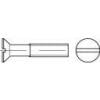 TOOLCRAFT TO-5450181 zápustný šroub M4 50 mm příruba DIN 963 mosaz 200...