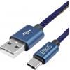 Eaxus Nabíjecí kabel USB USB-A zástrčka, USB-C ® zástrčka 1.00 m modrá 4260183016106 Eaxus Nabíjecí kabel USB USB-A zástrčka, USB-C ® zástrčka 1.00 m modrá 4260183016106