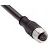 Kabel konektoru, A: Vnitřní, A: M12, Rovný 12, B: Bez koncovky, B: Vnější 4, řada: YF2A6B SICK 20 m