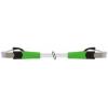Murrelektronik Limited Cat6a Ethernetové kabely, Šedá, Nekorozivní a zpomalující hoření, A: RJ45, 60V 300 mm Vnější, B: