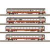 TRIX H0 23690 Sada 4 osobních vozů Swiss Express H0