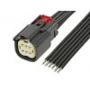 Molex Automobilový konektor, počet kontaktů: 2 barva Černá, Kabel, řada: 216286 Krimpovací, IP67 Molex Automobilový konektor, počet kontaktů: 2 barva Černá, Kabel, řada: 216286 Krimpovací, IP67