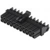 Molex Ochranný kryt konektoru, řada: Micro-Fit Vnější, rozteč: 3 mm, počet kontaktů: 22, počet řad: 2, orientace těla: