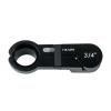 KS Tools 115.1278 Nůžky, hliník černý, 3/4