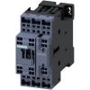 Siemens 1 NO, 1 NC Stykač napětí ve vinutí 110V dc 3pólový 38 A 690V 18.5 kW s 1 NO/1 NC kontakty 110V dc Řízení motoru,