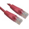 RS PRO Cat5e Ethernetové kabely, Červená, Nízko dýmivý bezhalogenový, A: RJ45, 300V 3 m Vnější, B: RJ45 Vnější, typ RS PRO Cat5e Ethernetové kabely, Červená, Nízko dýmivý bezhalogenový, A: RJ45, 300V 3 m Vnější, B: RJ45 Vnější, typ