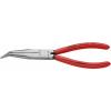 Knipex 38 21 200 pro elektroniku a jemnou mechaniku ploché jehlové kleště 40° zahnuté vanadová elektrikářská ocel 200 mm