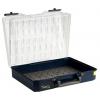 Přihrádková krabice 50 přihrádek Modrá, Polypropylen 83 mm x 413mm x 330 mm Raaco