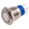 RS PRO Tlačítkový spínač IP67 SPDT Panel Okamžité Osvětlené 19.2 mm 5 A, barva LED: Žlutá 12 V dc 250 V ac RS PRO Tlačítkový spínač IP67 SPDT Panel Okamžité Osvětlené 19.2 mm 5 A, barva LED: Žlutá 12 V dc 250 V ac