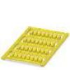 Phoenix Contact 0831204 UCT-WMCO 2,9 (12X4) YE značení kabelů Druh montáže: přichycení sponami Potisknutelná plocha: 12 x 4 mm žlutá Počet markerů: 32 1 ks