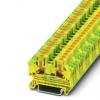 Phoenix Contact Zemnicí svorkovnice 1088730, řada: PTV Žlutá, Zelená 0.2mm², 6 mm² 1 Zásuvný IECEx, ATEX