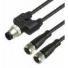 Pepperl+Fuchs V1-G-2,5M-PUR-T-V1-G rozdělovač a adaptér pro senzory - aktory , 280530, piny: 4, 4, 2.5 m, 1 ks